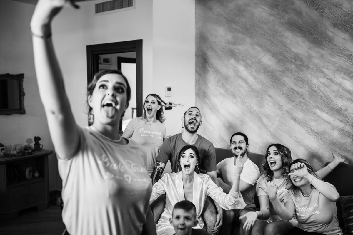 selfie matrimonio