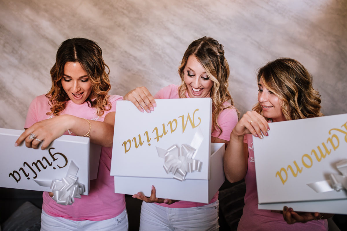 regalo damigelle sposa