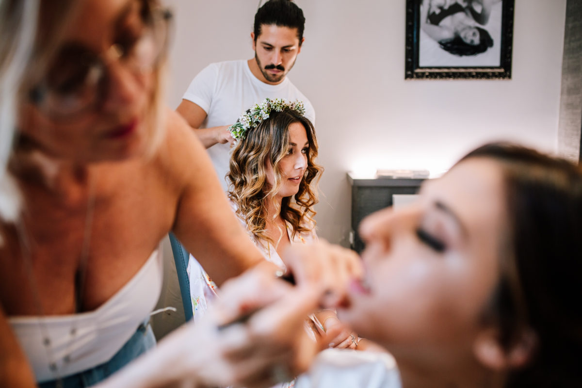 trucco damigella