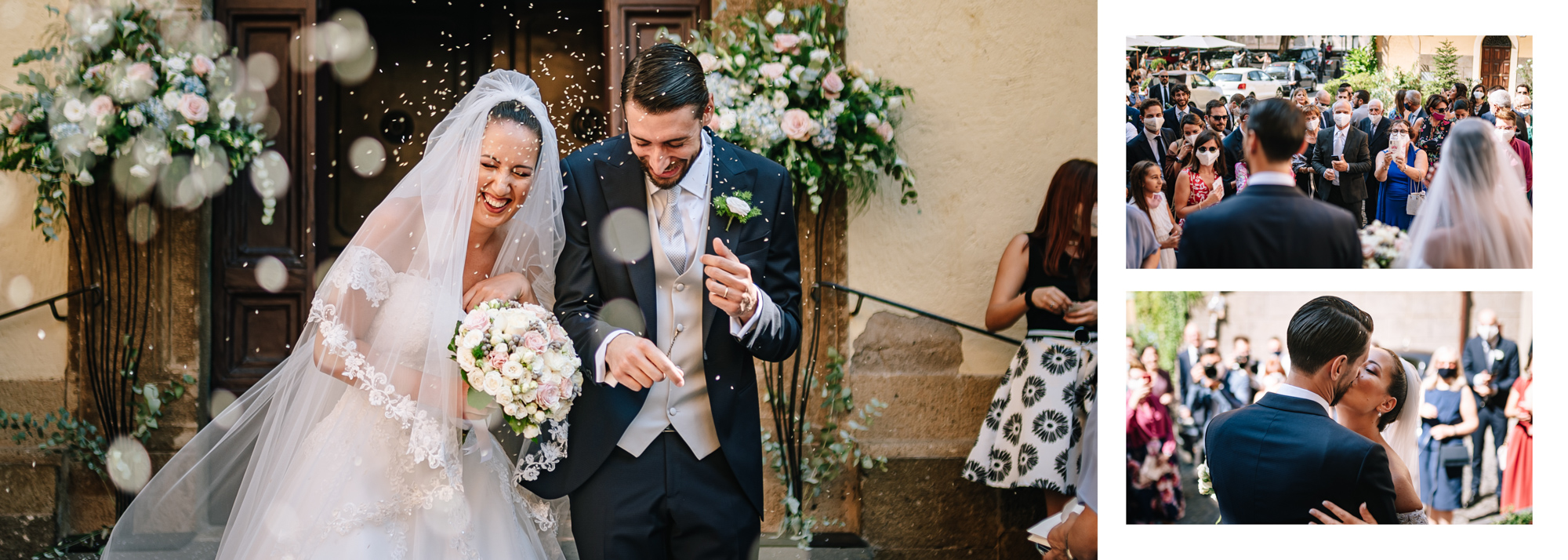 uscita sposi matrimonio frascati