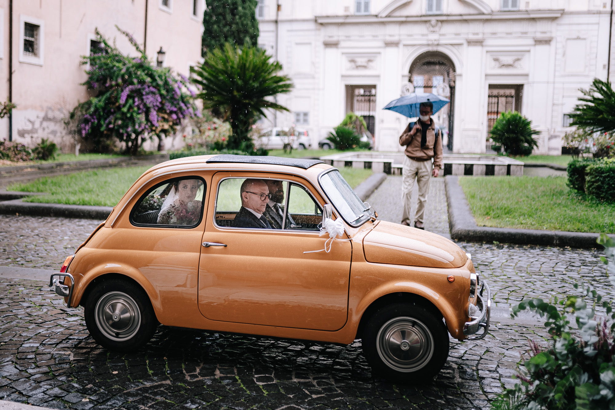 fiat 500 sposi