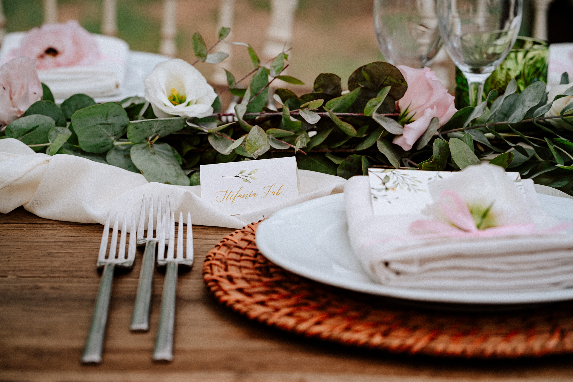 dettagli tavola matrimonio