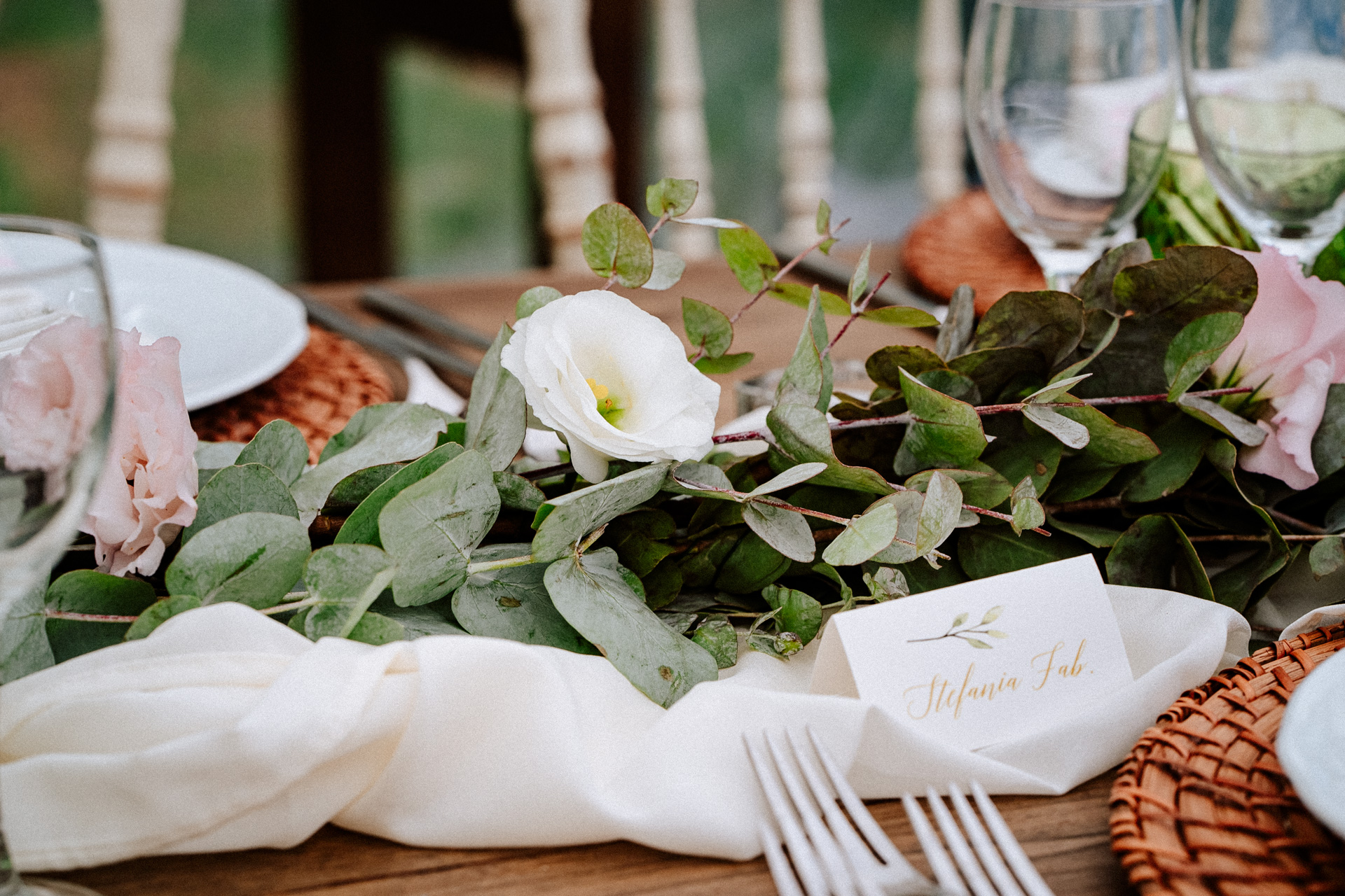 dettagli tavola matrimonio